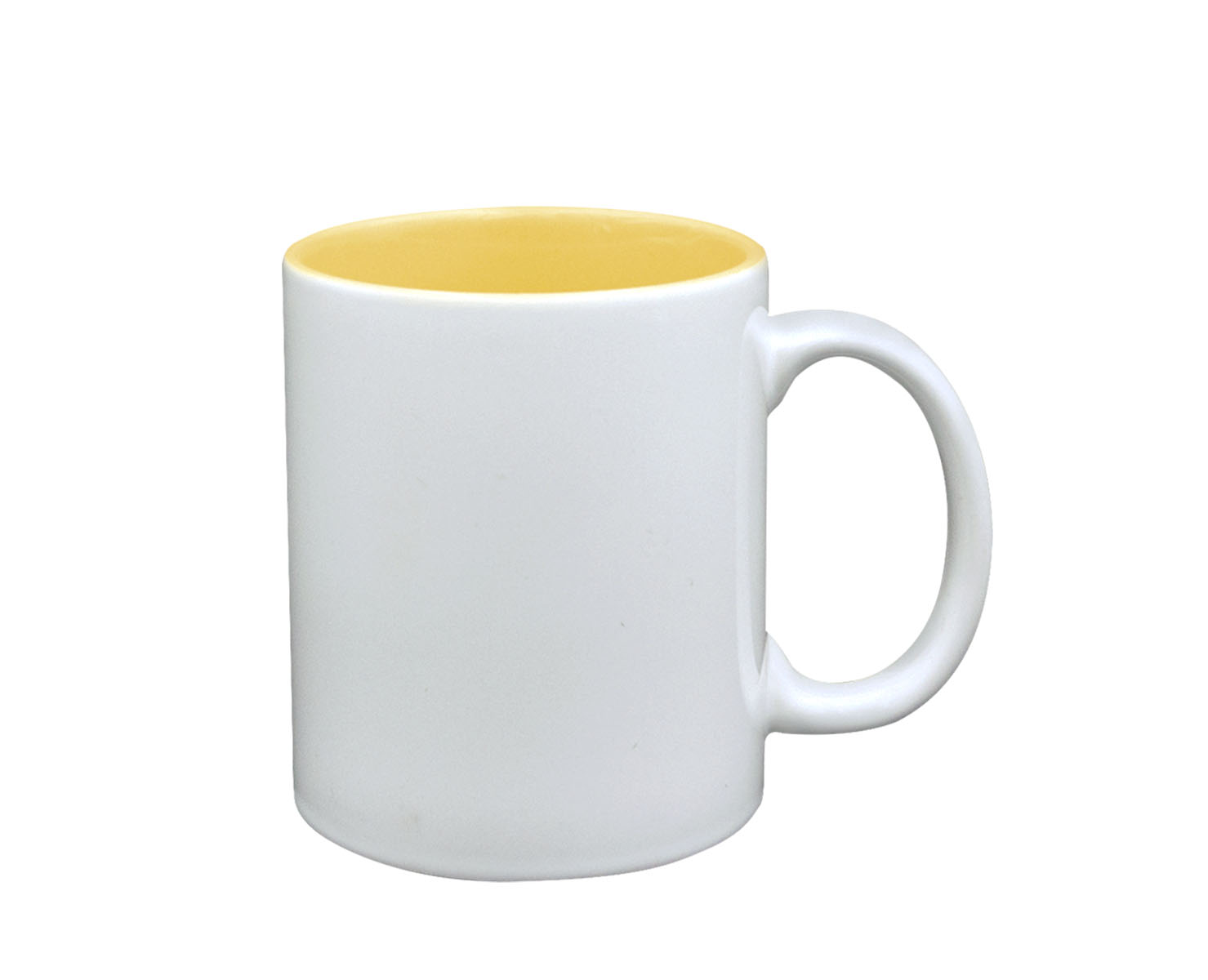 TAZA INTERIOR AMARILLO 11 OZ