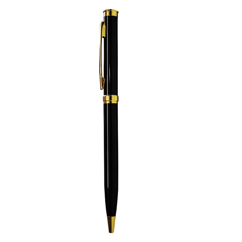 BOLIGRAFO BM8 NEGRO SLIM BRONZE