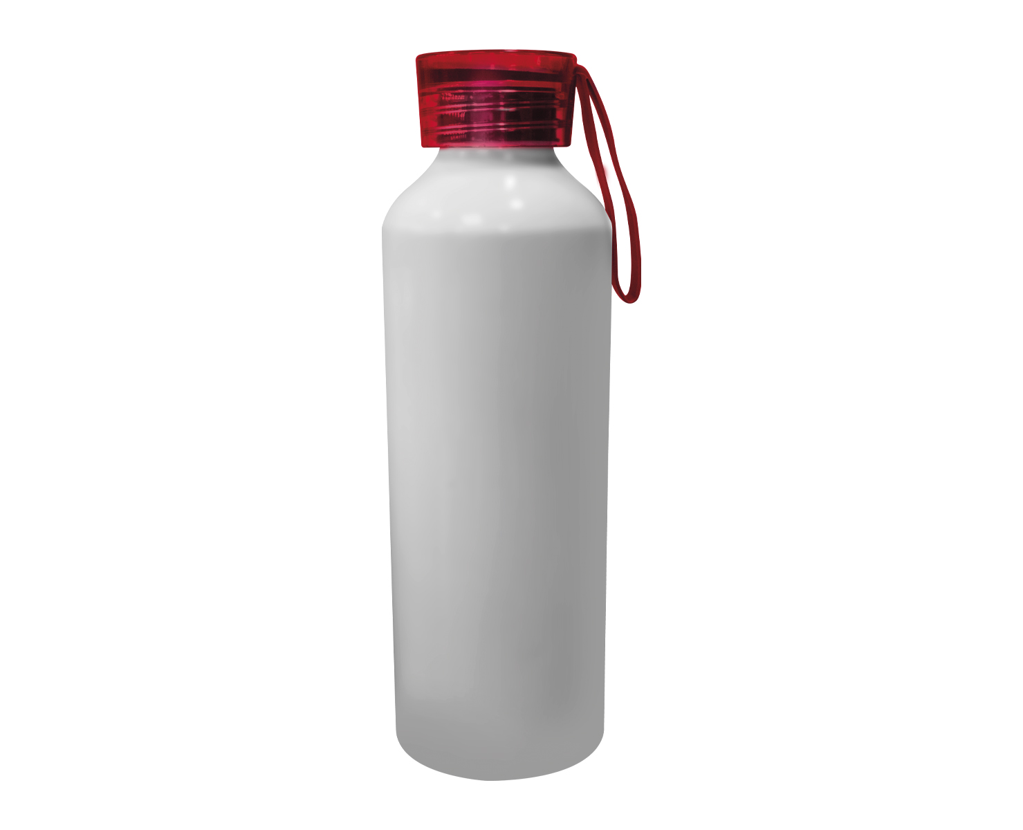 BOTELLA ALUMINUM CARIBE 750 ML ROJO