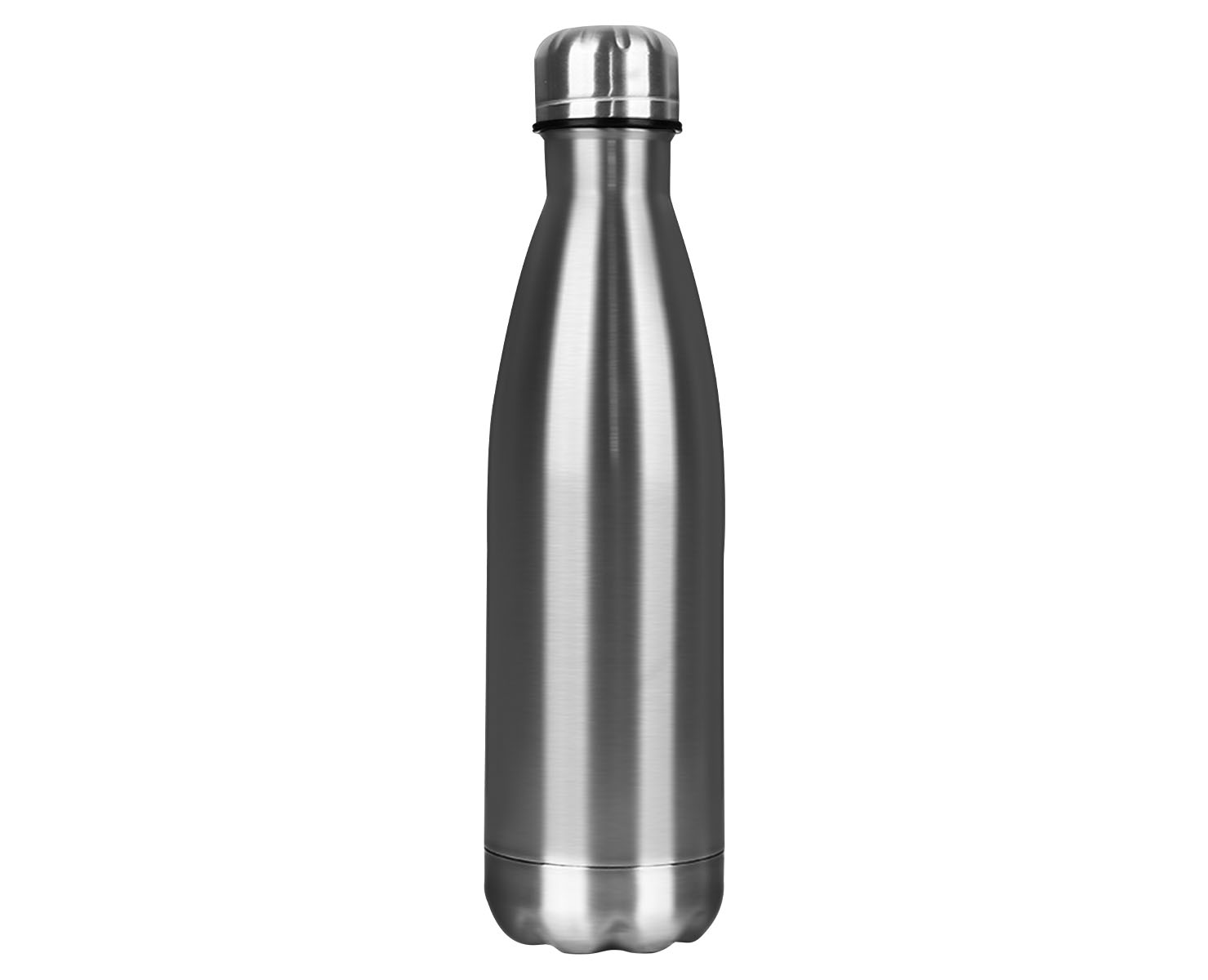TERMO ACERO BOTELLA 500 ML FUJI PLATA