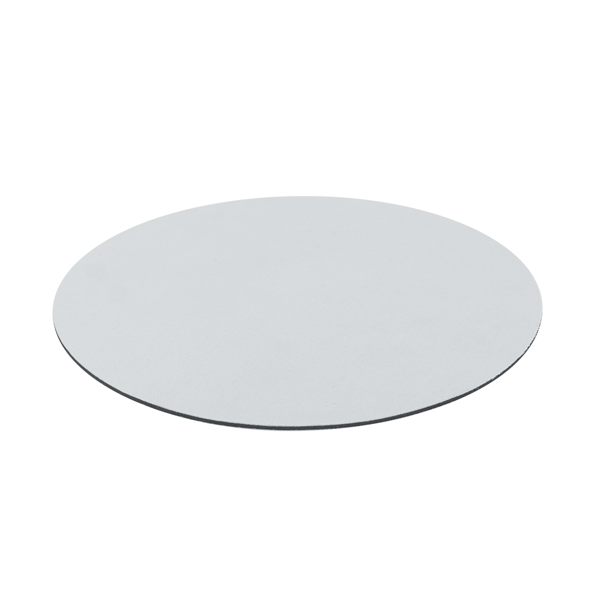 MOUSE PAD REDONDO 20.5 CM  BLANCO