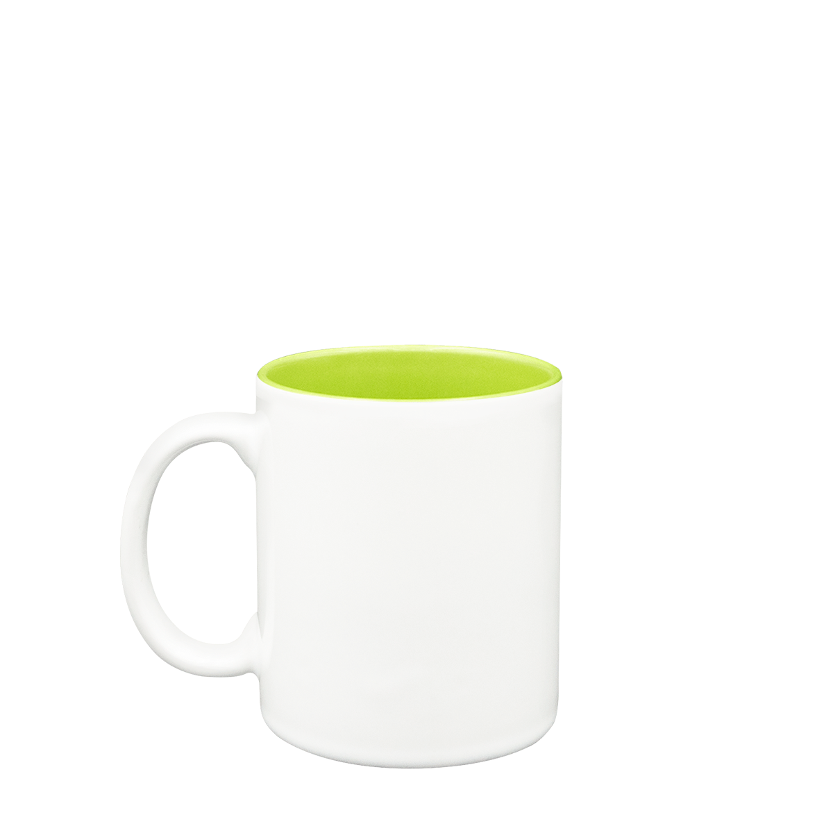 TAZA INTERIOR VERDE CLARO 11 OZ