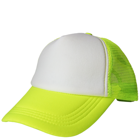 GORRA P/SUBLIMACION AMARILLO NEON
